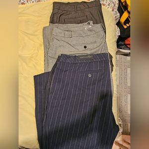 3 Slacks, 2 new, 1 used